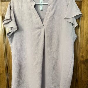 Elegant Mauve Women's Top